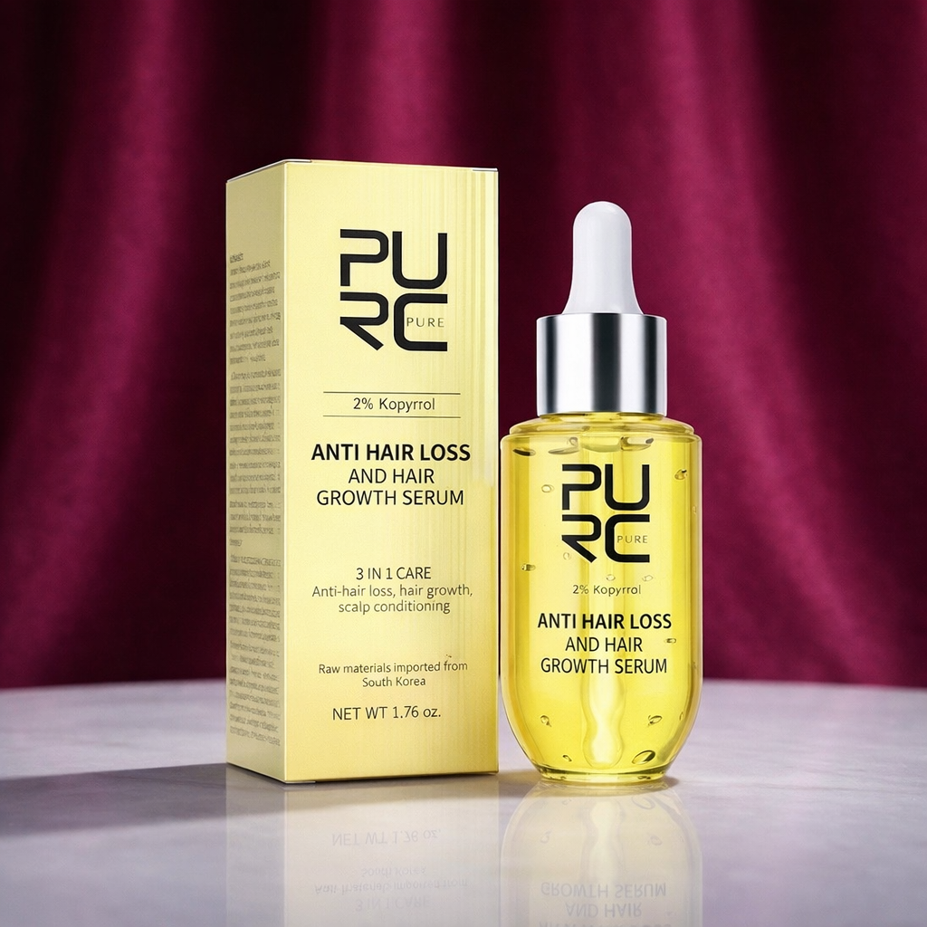 Huile anti chute de cheveux